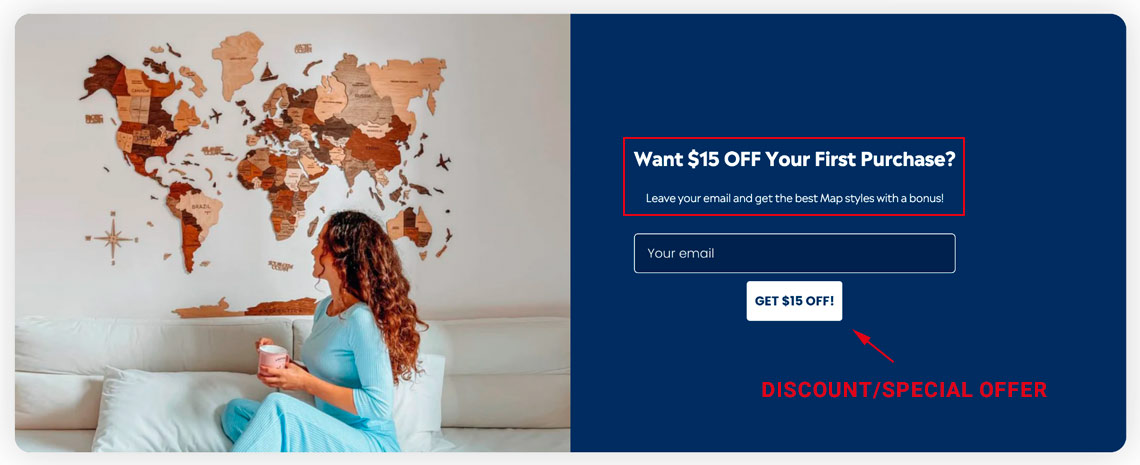 Discount/special offer