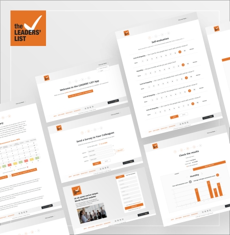the leaders list web app development for a client from Hamilton Ontario