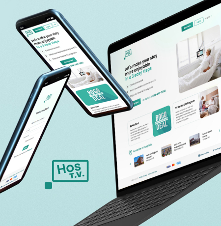 UI design of a web application