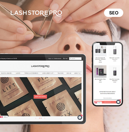 seo for eyelash extensions supplies shop