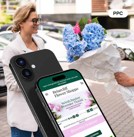 PPC management for a flower shop